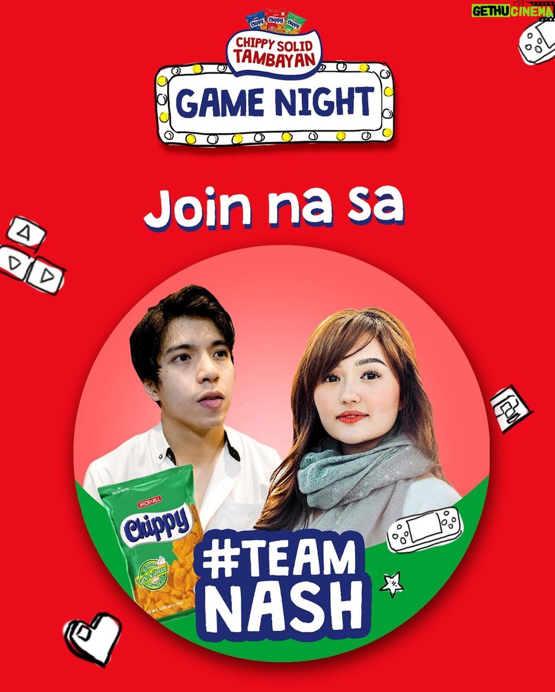 Mika Dela Cruz Instagram - #TeamNash ba kayo? 😉 Gawin niyo na tong profile picture frame niyo at magkita kita tayo sa Sept. 26 at 5PM para sa #ChippySolid Game Night!! excited nako makasama maglaro ang mga barkada ko, paniguradong mageenjoy tayong lahat kaya abang abang na kayo sa FB page ng Chippy for updates 👍🏻 baka sakaling ikaw ang maswerteng manalo ❤️🤟🏻