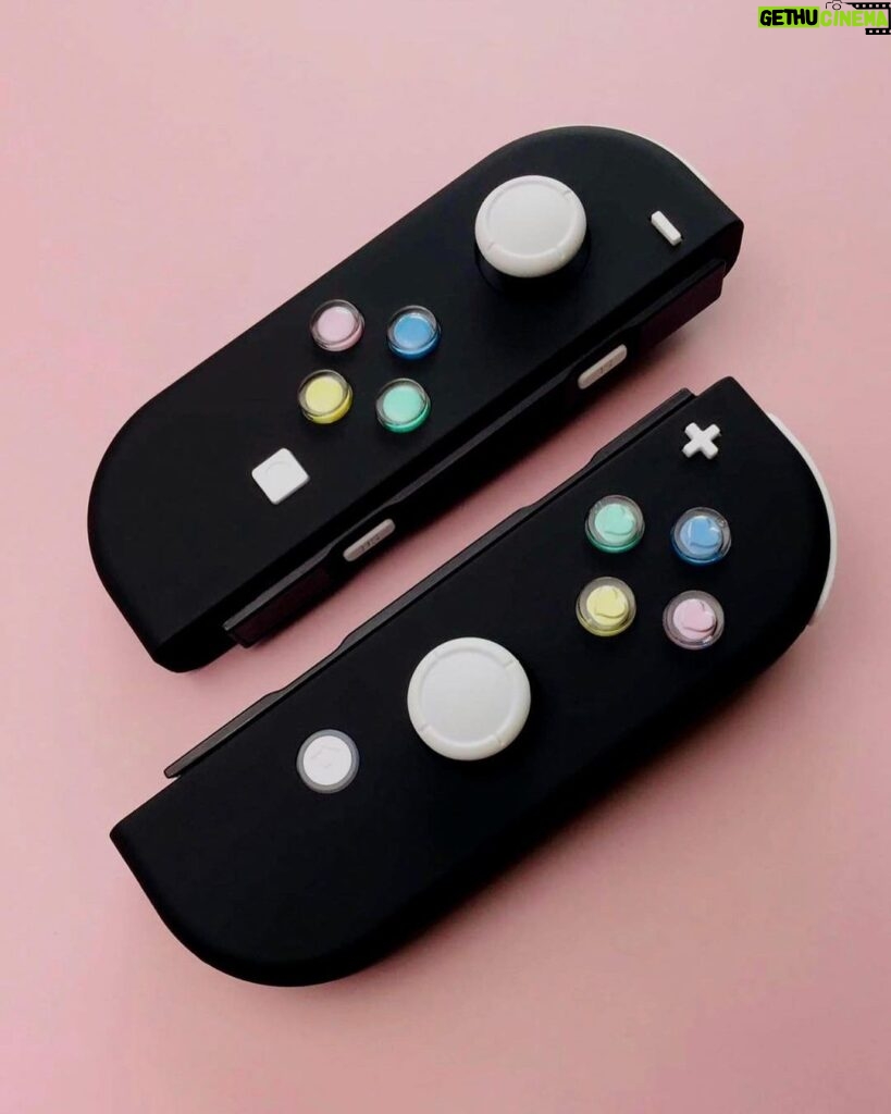 Mika Dela Cruz Instagram - [my old joycons had a few scratches na due to @zackwey clumsiness] 🙈 buti nalang nandyan ang @mymodsph ang bilis nagawan ng paraan! they look so pretty na!! 🥺 i chose this matte black shell with a white button theme going on + some pastel accent buttons for a pop of color 😌 if you guys are also interested in customizing your nintendo switch, pls do check them out. they are super reliable and offer same day installation, kaya di niyo masyadong mamimiss switch niyo hehe. dahil diyan i will resume streaming later 6PM on my FB Page, kita kits!! ⚡️🤍🎮 🤟🏻