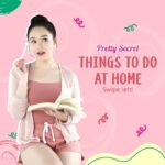 Mika Dela Cruz Instagram - me and my @prettysecretph family bringing you fun ideas to do at home during quarantine 💖🤗💬⚡️ also don’t forget to take care of your mental health during these tough times! it’s a good thing to be productive each day but remind yourself to take self-care days also. take this time to pray, breathe and self-reflect.. we care about your wellbeing pretty and you should to 😚 @prettysecretph