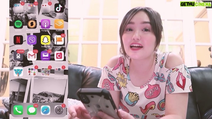 Mika Dela Cruz Instagram - kwentuhan tayo 12PM while i show you all the apps i use on my phone at the premiere of my newest video!! #whatsonmyiphone