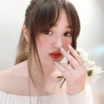 Mika Dela Cruz Instagram - whatcha think? ⚡️💬 had a mini photoshoot at home last night and because i couldn’t choose pinost ko nalang lahat 🙈 wearing some pieces by @getceleste i love how aesthetic and minimalistic they are!! perfect for everyday 💖 also, for those who wanna recreate this japanese kawaii kind of makeup look i simply used my holy grail lip and cheek tint from @prettysecretph and just added some clear lip gloss on top! ✨☺️
