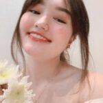 Mika Dela Cruz Instagram - whatcha think? ⚡️💬 had a mini photoshoot at home last night and because i couldn’t choose pinost ko nalang lahat 🙈 wearing some pieces by @getceleste i love how aesthetic and minimalistic they are!! perfect for everyday 💖 also, for those who wanna recreate this japanese kawaii kind of makeup look i simply used my holy grail lip and cheek tint from @prettysecretph and just added some clear lip gloss on top! ✨☺️