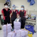 Mika Dela Cruz Instagram - with your kind donations we were able to distribute 200 high quality medical grade ppe suits + 200 caremasks today to PGH & Pasig City General Hospital • financial breakdown for these care pieces: 170,000 for the suits (850php each) + 20,000 for the masks (100php each) || total of 190,000 pesos • 🙏🏻❤️😷 #SHARETHECARE goodjob today team! can’t wait to distribute our next batches pls bear with us lang everything we make are high quality kaya it takes more time than usual. we wanna assure maximum protection and safety for our heroes 🤗