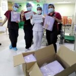Mika Dela Cruz Instagram - with your kind donations we were able to distribute 200 high quality medical grade ppe suits + 200 caremasks today to PGH & Pasig City General Hospital • financial breakdown for these care pieces: 170,000 for the suits (850php each) + 20,000 for the masks (100php each) || total of 190,000 pesos • 🙏🏻❤️😷 #SHARETHECARE goodjob today team! can’t wait to distribute our next batches pls bear with us lang everything we make are high quality kaya it takes more time than usual. we wanna assure maximum protection and safety for our heroes 🤗