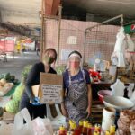 Mika Dela Cruz Instagram - DAY 2 • today was dedicated to all our palengke vendors.. salamat po sa araw araw niyong pagsasakripisyo, kundi po dahil sainyo wala po kaming makakain ❤️ the rest given was to our frontliners na kinulang sa batch kahapon 🤗 huhu it broke my heart to see na karamihan sa mga nagtitinda sa palengke walang kahit na anong protection at halos lahat sila may mga edad na 💔 ni facemask, ni gloves wala po talaga sila :( talagang sa resistensya nalang nila sila nagrerely na sana huwag mainfect.. parang impossible din sakanila ang social distancing sa dami ng tao sa palengke at trabaho nila.. SALAMAT PO! KAYO PO ANG AMING MGA SUPERHERO ❤️🙏🏻🤗😢 Malabon City