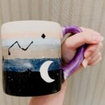 Mika Dela Cruz Instagram - we painted our very own ceramic mugs for my birthday last dec 9 💖 so happy he was super down for it and surprisingly went all out!! took him so long to perfect his artpiece ☺️ his work turned out to be better than mine.. 🥳 can’t wait to paint more mugs with u @zackwey ☕️🍵