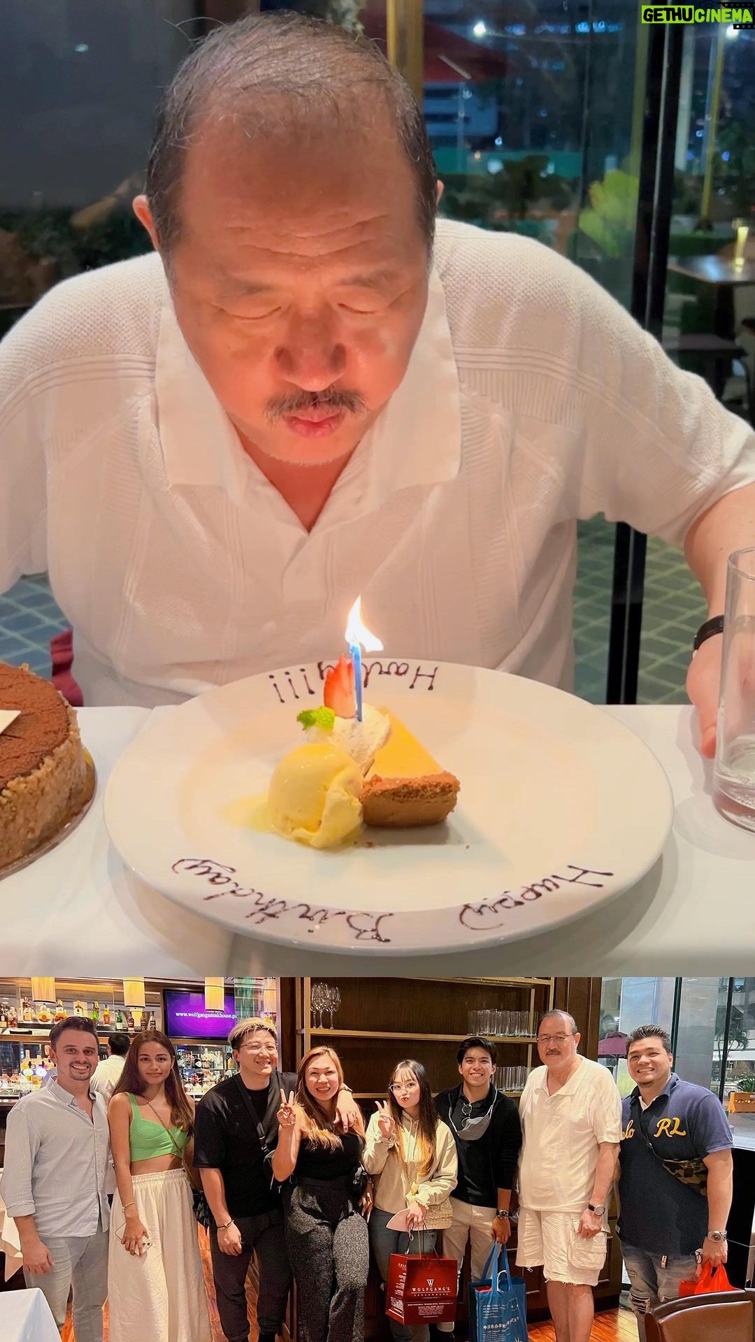 Mika Dela Cruz Instagram - 1st time at Wolfgang Steakhouse x Dear Tito Harleyβs Birthday π₯³π€ππ»π₯©π½π₯°π₯ππ€© Wolfgang's Steakhouse PH