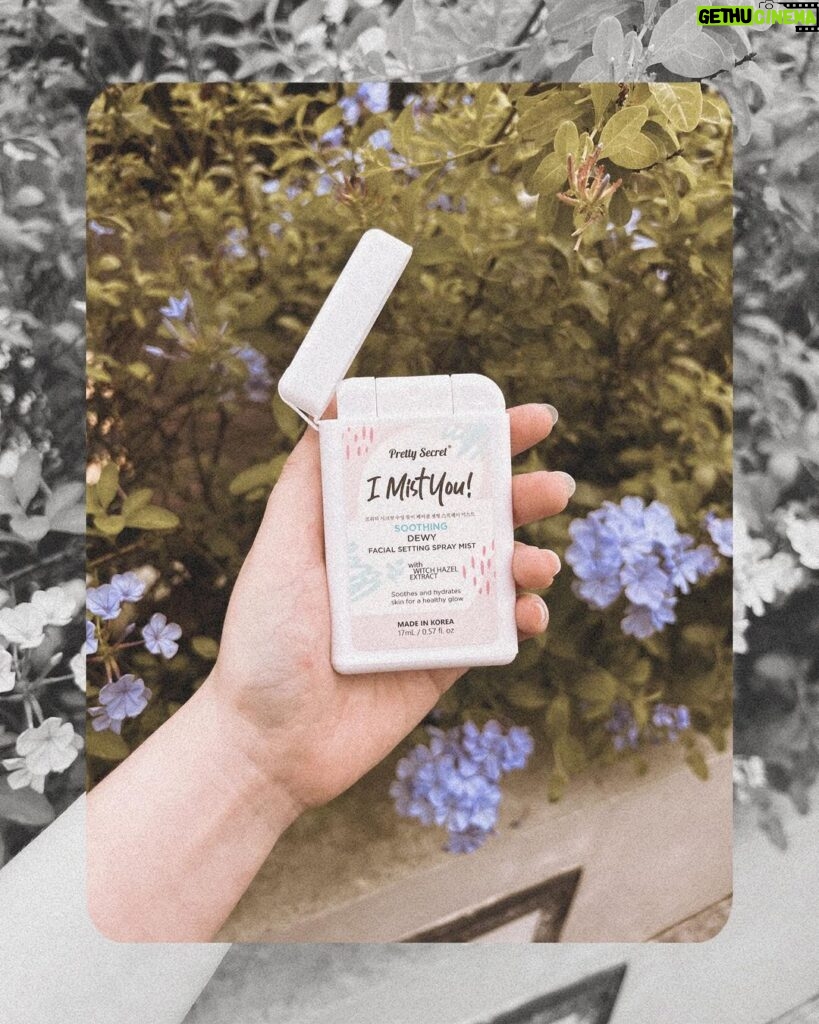 Mika Dela Cruz Instagram - “take time to make your skin happy” + “your skin is an investment, not an expense” time & money are always gonna be involved when it comes to sourcing & using our skincare products, but what if we find a brand that can lessen both? 🤔 tbh my favorite thing about PrettySecretPH is that they create their products by putting thought & effort into the 3 P's: Portability, Packaging & Price 😉 I can easily refresh my skin & makeup anywhere I go for only 149php!! and that aesthetic packaging speaks for itself✨☺️🍃🦋