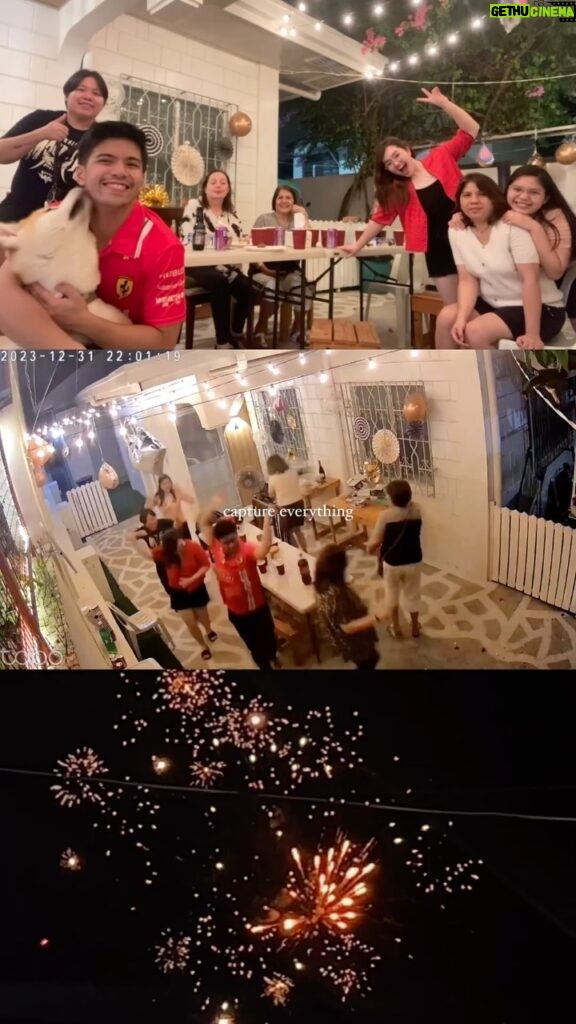 Mika Dela Cruz Instagram - if our new year’s eve were a movie trailer 🎇