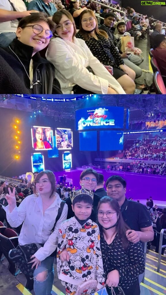 Mika Dela Cruz Instagram - Answered prayer! ⛸️❄️🤎🎄😭 I remember around September while me & my mom were praying nabanggit ko lang how cool it would be if babalik na ulit ang #disneyonice this year.. This was one of our few family traditions since childhood that we watch the show on Christmas Day.. It reminds me so much of my dad because he loved this & was always excited to watch this with us kids yearly.. Little did I know during this conversation God was already making a way behind the scenes 🥹🙌🏻✨ Praise God for all the small yet meaningful moments we get to experience with our family! Thank you Ate Dianne & Kuya Erick for such a lovely experience! 🥰 MOA Arena, Mall Of Asia