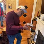 Mike Epps Instagram – You never know who gonna pop up at granny house the legendary @brothermob  aka Mr Scarface love this guy all time favorite 🤩 #famouswall 317 #50yearsofhiphop