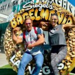 Mike O'Hearn Instagram - Gladiator feast at @siegelsbagelmania Mr. and Mrs. Universe vs the Challenge of @siegelsbagelmania that even that American gladiator Titan can’t defeat Happy weekend to all you gladiators worldwide #titanCrew Las Vegas, Nevada