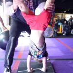 Mike O'Hearn Instagram - The mad Titan being shown, how to do one handed handstands by @one.soma Daddy-O is up next Dave Fisher's Powerhouse Gym