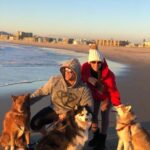 Mike O'Hearn Instagram - Puppy love ❤️ And yes it gets really cold in LA early mornings ⛅️