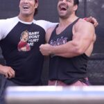 Mike O'Hearn Instagram - What do you get when a wrestler and a judoka team up? Almost 600lbs of a WWE star and American gladiator take over gold’s gym for a barbaric workout Our mindsets were so similar, it’s that old school wrestling mentality, this is someone you should follow. Could you hang with this tag team?