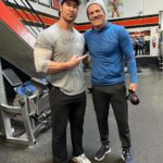 Mike O'Hearn Instagram - We need a community of warriors to help us fight the giants in our lives. ~ unknown. My friend and peaceful Warriors 🐺⚔️🥋 legend @jeanjacquesmachado Posted by • @jeanjacquesmachado It was great to see you champ @mikeohearn 💪🏻🥋 Titan Crew