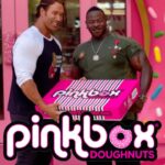 Mike O'Hearn Instagram - So good you’ll lick the box @realchefrush and the Titan carbing up the right way with @pinkboxdoughnuts What’s your favorite donut? 👇 Tag @pinkboxdoughnuts