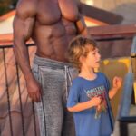 Mike O'Hearn Instagram - Teach Your Son Early What You Learned Late #PeacefulWarrior⚔️ Titan Crew