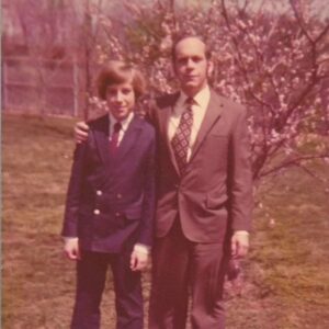 Mike Rowe Instagram - Dad –

Remember a few years back, when you and mom came to The Lyric to see me do that one man show? (You were sitting in the first box, stage left. Toward the end of the evening, I took some questions from the audience, and somebody asked me about my “big break.” They wanted to know how I had wound up back on the same stage where I used to sing with the Baltimore Opera, thirty years before.

I was flattered by the question and answered it with a story about the time my high school music teacher, Fred King, insisted I audition for the lead role in Oklahoma, way back in 1980. I got the part and that experience was my first big break. The big break that gave me a new level of confidence that allowed me to audition for lots of other things, including a spot in The Baltimore Opera, where my career in show business got started. A career that, on that particular evening, had come full circle.

I was just sitting here at my kitchen table, sipping coffee and watching the fog blow across the bay, when the digital picture frame I keep on the counter landed on this photo. I’m guessing it was Easter, (1974?) and we were on the way to church.

That old photo made me wish I’d given a better answer that night at The Lyric Opera House. A more truthful answer. What I should have said was, “My big break came when that guy over there in the stage-left box, proposed to the woman sitting alongside him, and then persuaded her to start having babies. I was the first to arrive, and ever since, John Rowe has had an arm around my shoulder – guiding me, encouraging me, watching me, and cheering me on. He was my first big break, and in this great lottery called life, he was the best dad anyone could ever have. In fact, he still is.”

Happy Father's Day.
.
.
#fathersday #dad