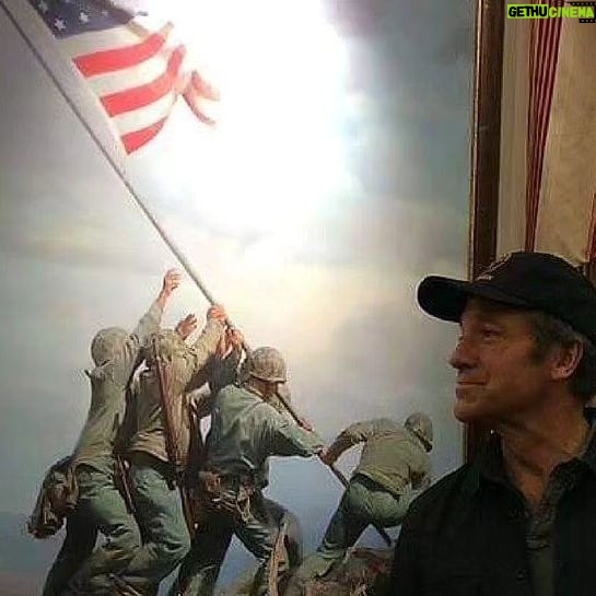 Mike Rowe Instagram - #FlagDay six years ago. Much has changed. Much has not.