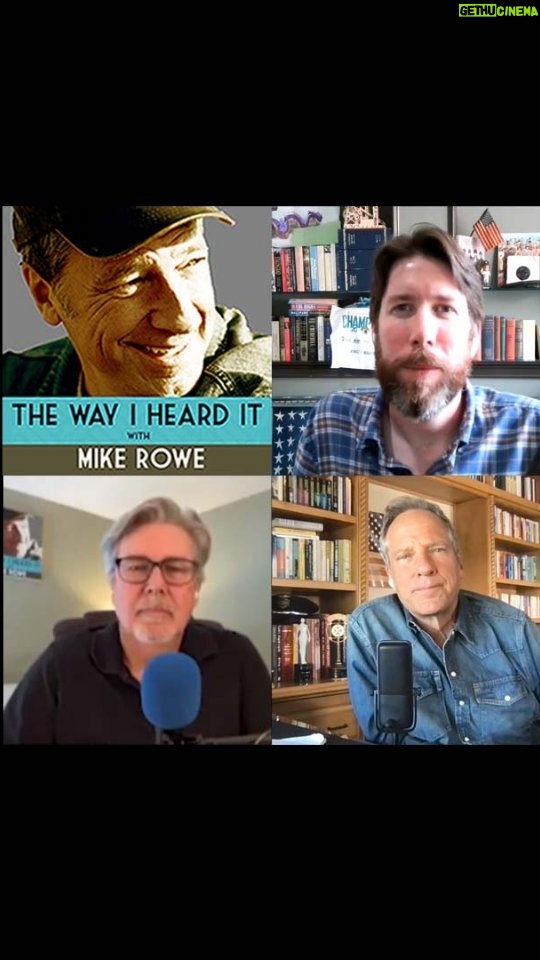 Mike Rowe Instagram - Charles C.W. Cooke Took an Oath I’ve been a fan of the writing of @charlescwcooke for years, and I was really delighted to have a chance to talk with him about student loan debt forgiveness at length. Link in bio . . . #TheWayIHeardIt #podcast #studentloan #debt