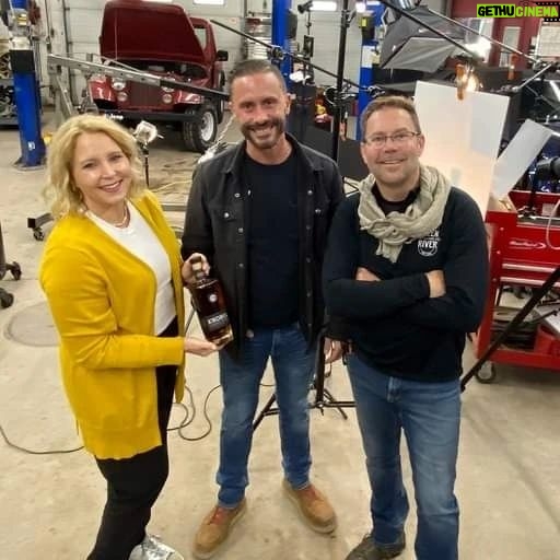 Mike Rowe Instagram - I’ve been delighted, flattered, (and relieved), by the response to Knobel Tennessee Whiskey. My Pop would be proud, and it’s been fun to watch it grow over the last year. These photos were taken by Don Ventre in a factory and a garage in Cincinnati. Funny story… The photos taken in the factory were a total accident. Don was there to photograph a new machine in action, but a critical part didn’t arrive as scheduled. Rather than just sit around all morning, Don grabbed a bottle of Knobel (which he apparently travels with) and set up a few quick shots that will probably win some kind of award. The grinder in the background is pretty great. The stuff in the garage was a bit more deliberate. Every detail, every tool, every shadow and shaft of light was carefully and meticulously designed and styled. I’m not invited to shoots like this, because I lack the patience required for this level of detail and nuance. On Dirty Jobs, we don’t even do second takes but here you can see how a single bottle of whiskey requires the undivided attention of three professional photographers, a stylist, a digitech, and a mechanic who doubled as a hand-model. I also love the fact that this is the garage Don uses in real life, and this is his actual mechanic, Keith Brogan. Big thanks to him, along with Laura Klasamer, Mark Corelli, and Don Ventre for treating photography like the skilled trade it is. Since we now live in a time where the words, “This Bag is NOT a Toy” appear on bags all over the country, I suppose I should say that @KnobelWhiskey should NOT be consumed while operating heavy machinery in a factory, or in a garage while fixing someone’s vehicle. Nor is it intended to be opened with a wrench, as certain idiots might assume the photo implies. As long as I’m pointing out the obvious, I should also tell you that you can still get a bottle for yourself. It really does taste as good as it looks and every online purchase benefits the @mikeroweWORKS Foundation. Finally, and apropos of nothing, the season finale of #DirtyJobs airs tonight at 8PM on @Discovery. I don’t want to say too much, but beavers will be squeezed...More on that, later. Link in bio