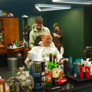 Mike Rowe Instagram - I was in Zurich yesterday, window shopping, when I noticed my reflection in the glass, and concluded a haircut was in order. The closest place was called Finest Barbers, and I was curious to see if the establishment lived up to its name. My barber was Sammy, from Turkey. He told me he’d been cutting hair for ten years.

After Sammy finished with my haircut, which was excellent, by the way, I went to Angel’s chair, and had a memorable chat about work ethic, entrepreneurship, and the value of mastering a skill that’s in demand. As we chatted, Angel dipped some Q-Tips into a fondue pot filled with hot wax. The wax was black for some reason – like the pitch they apply to ropes on the tall ships, to keep them from fraying. As we chatted, Angel inserted the black Q-Tips into my nostrils, and waited for the wax to harden.

“Is this a service you include with all haircuts,” I asked.
“No,” said Angel. “This is an additional $15 francs. “But not for you, my friend. This one is on the house.”
“You’re too kind,” I said.
“Don’t mention it,” said Angel.

After a minute or two, the wax was sufficiently hard, and the suspense was sufficiently built.
“Just relax,” Angel told me. “I’ll count down from three.”
I tried to relax. Angel said, “Three…” and quickly ripped the Q-Tips from my nostrils. I screamed, and maybe peed a little.

If you find yourself in Zurich and in need of a trim, please tell the Finest Barbers that the dirty jobs guy sends his regards. And if you go with the internal nose wax, you’ll find the Swiss air even more bracing and more invigorating than before...