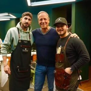 Mike Rowe Instagram - I was in Zurich yesterday, window shopping, when I noticed my reflection in the glass, and concluded a haircut was in order. The closest place was called Finest Barbers, and I was curious to see if the establishment lived up to its name. My barber was Sammy, from Turkey. He told me he’d been cutting hair for ten years.

After Sammy finished with my haircut, which was excellent, by the way, I went to Angel’s chair, and had a memorable chat about work ethic, entrepreneurship, and the value of mastering a skill that’s in demand. As we chatted, Angel dipped some Q-Tips into a fondue pot filled with hot wax. The wax was black for some reason – like the pitch they apply to ropes on the tall ships, to keep them from fraying. As we chatted, Angel inserted the black Q-Tips into my nostrils, and waited for the wax to harden.

“Is this a service you include with all haircuts,” I asked.
“No,” said Angel. “This is an additional $15 francs. “But not for you, my friend. This one is on the house.”
“You’re too kind,” I said.
“Don’t mention it,” said Angel.

After a minute or two, the wax was sufficiently hard, and the suspense was sufficiently built.
“Just relax,” Angel told me. “I’ll count down from three.”
I tried to relax. Angel said, “Three…” and quickly ripped the Q-Tips from my nostrils. I screamed, and maybe peed a little.

If you find yourself in Zurich and in need of a trim, please tell the Finest Barbers that the dirty jobs guy sends his regards. And if you go with the internal nose wax, you’ll find the Swiss air even more bracing and more invigorating than before...