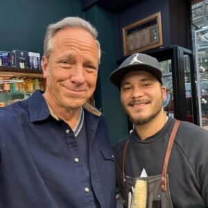 Mike Rowe Instagram - I was in Zurich yesterday, window shopping, when I noticed my reflection in the glass, and concluded a haircut was in order. The closest place was called Finest Barbers, and I was curious to see if the establishment lived up to its name. My barber was Sammy, from Turkey. He told me he’d been cutting hair for ten years.

After Sammy finished with my haircut, which was excellent, by the way, I went to Angel’s chair, and had a memorable chat about work ethic, entrepreneurship, and the value of mastering a skill that’s in demand. As we chatted, Angel dipped some Q-Tips into a fondue pot filled with hot wax. The wax was black for some reason – like the pitch they apply to ropes on the tall ships, to keep them from fraying. As we chatted, Angel inserted the black Q-Tips into my nostrils, and waited for the wax to harden.

“Is this a service you include with all haircuts,” I asked.
“No,” said Angel. “This is an additional $15 francs. “But not for you, my friend. This one is on the house.”
“You’re too kind,” I said.
“Don’t mention it,” said Angel.

After a minute or two, the wax was sufficiently hard, and the suspense was sufficiently built.
“Just relax,” Angel told me. “I’ll count down from three.”
I tried to relax. Angel said, “Three…” and quickly ripped the Q-Tips from my nostrils. I screamed, and maybe peed a little.

If you find yourself in Zurich and in need of a trim, please tell the Finest Barbers that the dirty jobs guy sends his regards. And if you go with the internal nose wax, you’ll find the Swiss air even more bracing and more invigorating than before...