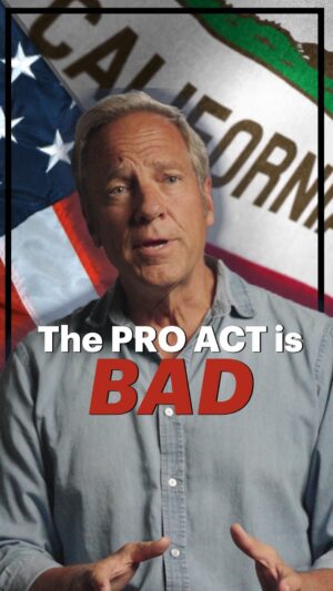 Mike Rowe Instagram - Of all the really bad ideas moldering before Congress, The PRO Act has got to be among the most odious. If it passes, no less than 70,000,000 independent contractors across the country will lose their independent status. Tens of thousands of truck drivers, graphic artists, dance instructors, cameramen, speech therapists, real estate agents, skilled tradespeople, and countless other Americans who would prefer not to labor as traditonal employees will be forced to do so…or find a new line of work. Likewise, thousands of small businesses that simply can’t hire full time employees will be forced to close.
 
I don’t weigh in too often on political matters, and God knows, I’m not looking to pick a fight with the unions, (who are solidly behind this really bad idea.) For the record, @mikeroweworks has assisted many people who belong to a variety of trade unions, and I respect their right to do so. But the freedom to work independently is an essential part of being an American, and the attempt to eliminate freelancing from America’s labor force reeks of an ulterior motive, particularly among the unions that pushed it forward. Even if the endeavor was genuinely well-intended, the result is fraught with unintended and devastating consequences. If you want to help me stop this assault on the right to freelance, watch the full video on @youtube and share it. It’s too late for the freelancers in California, and the small companies who rely upon them. But the rest of the country need not follow us off the cliff. 
 
Links in bio.