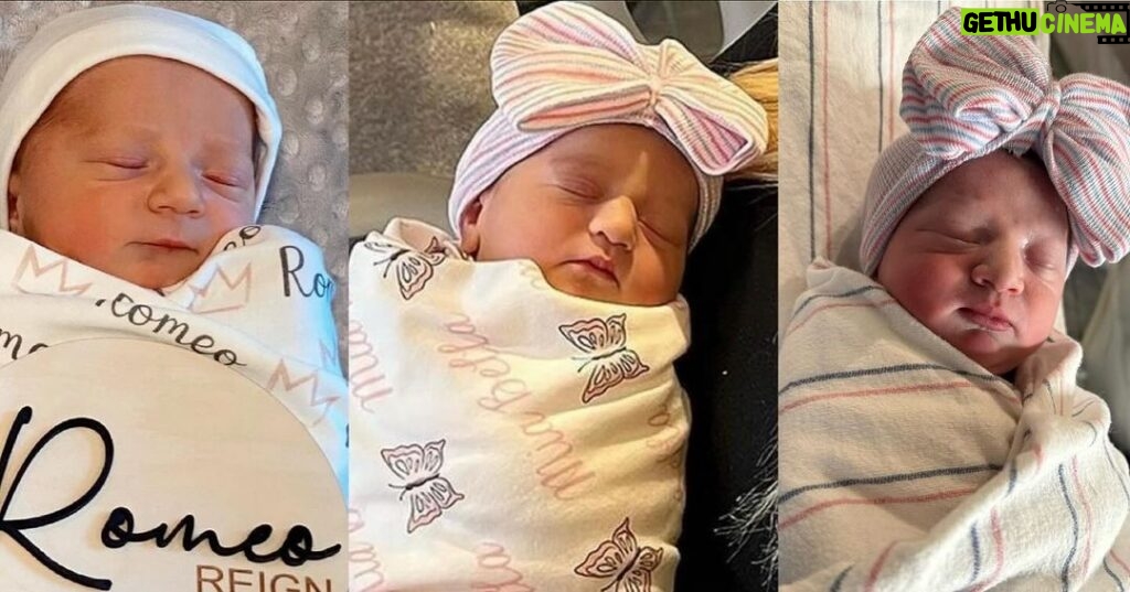 Mike Sorrentino Instagram - 3 Situations back to back to back. Romeo reign, Mia Bella , Luna Lucia 🥹