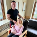 Mike Sorrentino Instagram - Gym Tan Situation Family of 5 ‼️ We are overjoyed to announce the newest member of our growing Italian family. Luna Lucia Sorrentino 🌙 born March 6th 2024 at 3:49pm weighing in at 5 pounds 6 ounces and 18.25 inches in length. 3 under 3 will be quite the situation but we wouldn’t have it any other way 🍼