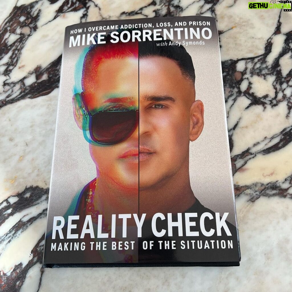 Mike Sorrentino Instagram - The 1st hard copy has landed 🛬 I am officially an author ✍️ I changed my name to the Publication 😉 in stores in December 🎅🏼 link in bio 1209 Ocean Terrace, Seaside Heights, New Jersey