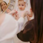 Mike Sorrentino Instagram - God is good ⛪️ 📸 credit @magicmomentsnj Baby outfits @babybeauandbelle Hair @kevinkelly.hair Makeup @lauren_damelio