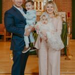 Mike Sorrentino Instagram - God is good ⛪️ 📸 credit @magicmomentsnj Baby outfits @babybeauandbelle Hair @kevinkelly.hair Makeup @lauren_damelio