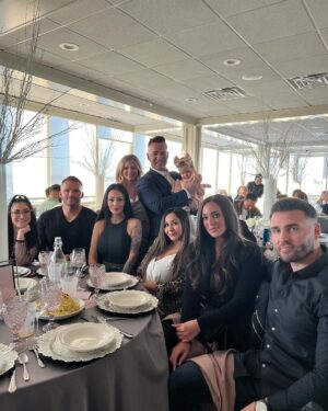 Mike Sorrentino Instagram - Mia Bella’s Winter ONEderland ❄️ ✝️ 🎂
@5thavenueweddings - event planner Meena Lee

The Water Club - venue

@magicmomentsnj - Photobooth, DJ & Photography 

@shopfineflowers - Flowers 

@loonaballoon - Balloons 

@tumblingtikes - Soft Play Area 

@njbubbleparties - Bubble Show 

@thevintagecake - Cake & Dessert Table 

@dreschic - Invitations & Table Number 

@divinecoffeenj - Hot Chocolate & Coffee Station

@JCsArtDesigns - Welcome Mirror Sign, acrylic signage & accessories 

@foryourparty - Customized Napkins, Cups & Stirrers 

@thekidstablenj - Kids Table & Chairs 

@adamsrental - All Rentals 

@caits_crew - Kids Activity Team 

@babybeauandbelle - Mia Bella’s Baptism gown & Romeo’s suit

@bellethreads - Mia Bella’s Party dress 

Makeup @lauren_damelio

Hair @kevinkelly.hair