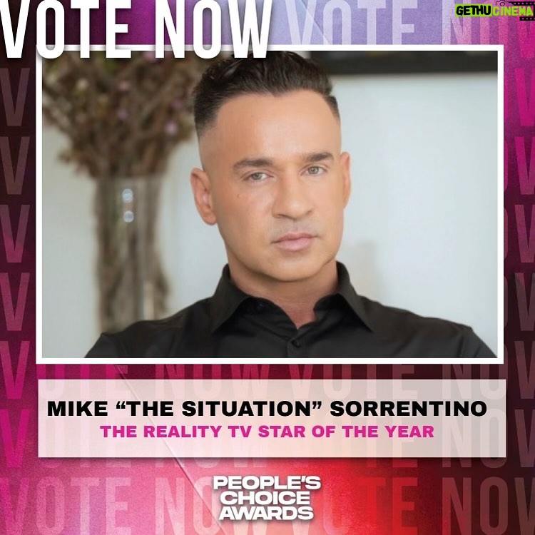 Mike Sorrentino Instagram - I didn’t get what I prayed for until I became the person that should recieve it ‼️BDS is nominated for multiple People’s Choice Awards. We got a Situation 💪🏻 Vote now 👇🏼 🔗: https://www.votepca.com/tv/the-reality-tv-star