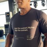 Mike Tyson Instagram – ‘He signed the contact.  Now the Problem Child has a real problem.’ @miketysoncollection #PaulTyson