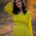 Milana Nagaraj Instagram - Soaking up in the golden hues ✨✨ Pc: @pgraphyofficial