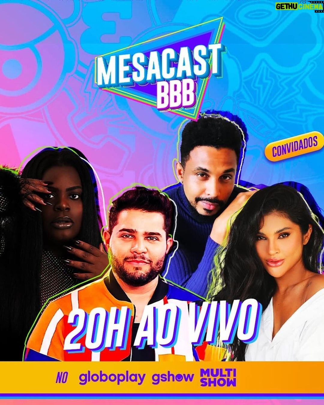 Mileide Mihaile Instagram - Pronta para me divertir e encontrar uma turma super animada no #MesaCast @bbb. Você não pode perder! Hoje, a partir das 20h ao vivo no @multishow e @globoplay #MesaCastBBB 🐝 Look @tufiduek Styling @igorgarrcia @bymelzani Click make e hair @ygormarques