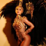 Mileide Mihaile Instagram - Rainha Tassi Hangbé! 👑 Símbolo de poder e coragem, líder do Agojie, um um batalhão de mulheres guerreiras. Honrando sua grandiosidade, celebro essa lendária rainha no #CarnavalDaMileide. 📸 @brunocbarreto São Paulo, Brazil