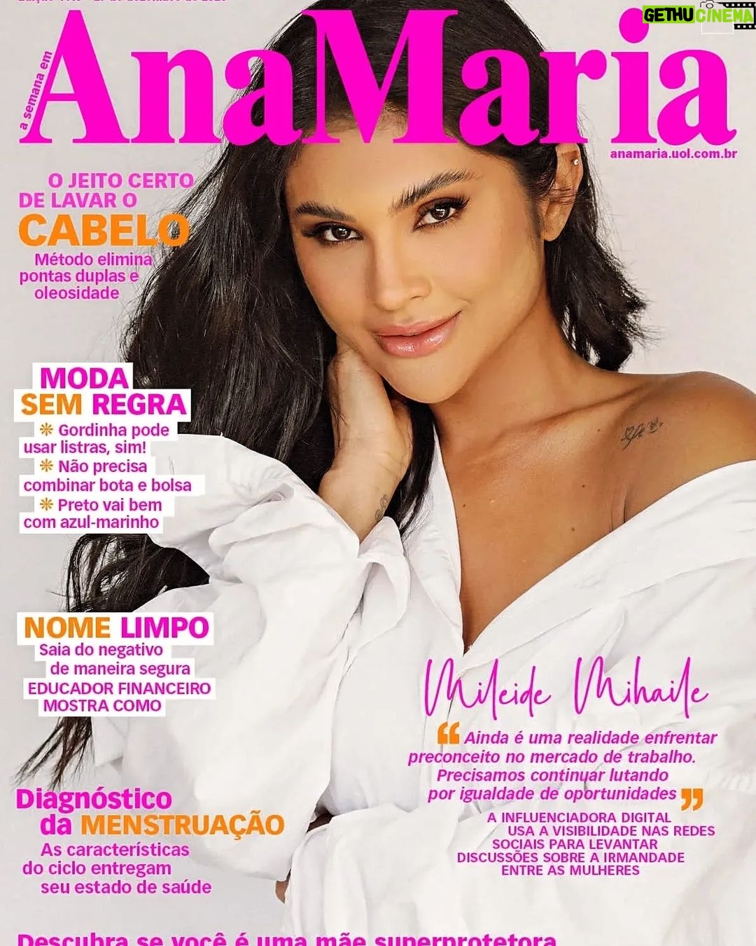 Mileide Mihaile Instagram - Mileide Mihaile, inicialmente, ganhou destaque como dançarina da banda Aviões do Forró e, atualmente, é uma das personalidades mais populares nas redes sociais, acumulando cerca de 7 milhões de seguidores. O fato é que a autenticidade e o carisma fazem dela uma figura pública querida e admirada. Mas, bem antes disso, vem a sororidade. Empoderada e consciente, Mileide luta pela irmandade, empatia e companheirismo entre as mulheres. “Infelizmente, ainda é uma realidade enfrentar preconceito no mercado de trabalho pelo fato de ser mãe. Já perdi oportunidades profissionais devido a essa condição. Precisamos continuar unidas, lutando por igualdade de oportunidades”, fala à AnaMaria. Triste realidade que pede mesmo uma força feminina conjunta para reverter a questão. Não à toa, cada vez mais, o assunto tem sido discutido para que as mulheres deixem de enfrentar tantos desafios e adversidades desconfortáveis apenas pelo simples fato de desejarem conciliar a maternidade com o trabalho. Que bom que a voz de uma mulher que exerce tanta influência boa esteja sendo usada para isso, não é mesmo? Revista AnaMaria a partir de hoje nas bancas digitais!