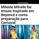 Mileide Mihaile Instagram - O #CarnavalDaMileide do jeitinho que eu amo! Mais um conceito inspirado na queen, @beyonce. A referência é do clipe “Pretty Hurts”, onde Beyoncé sofre com a pressão e a dor que mulheres são submetidas para atingir um certo padrão estético. Confiram a matéria linda que saiu na @voguebrasil, para saber um pouco mais sobre a minha inspiração. E não parou por aqui, aguardem, pois tem muito mais vindo por aí! 💛✨ Styling @luizplinio Make and Hair @welldiasss Clicks @gabriel_bertoncel São Paulo, Brazil