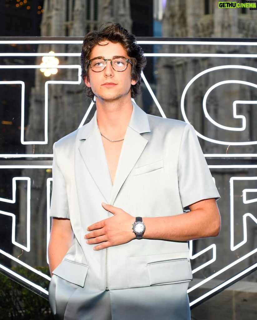 Milo Manheim Instagram - Can you tell I wanted to flex my new watch ?? #tagheuer