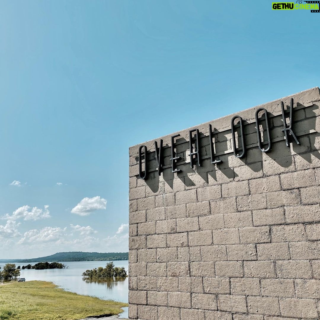 Milo Ventimiglia Instagram - Overlook. Lake Wister, OK. MV