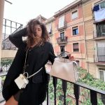 Mina El Hammani Instagram – My Fendi time in Barcelona 🤍

@fendi #fendipeekaboo 
#publi