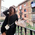Mina El Hammani Instagram - My Fendi time in Barcelona 🤍 @fendi #fendipeekaboo #publi