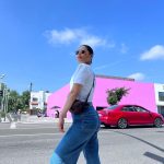 Mina El Hammani Instagram - Bien de colores Los Angeles, California