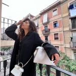 Mina El Hammani Instagram - My Fendi time in Barcelona 🤍 @fendi #fendipeekaboo #publi