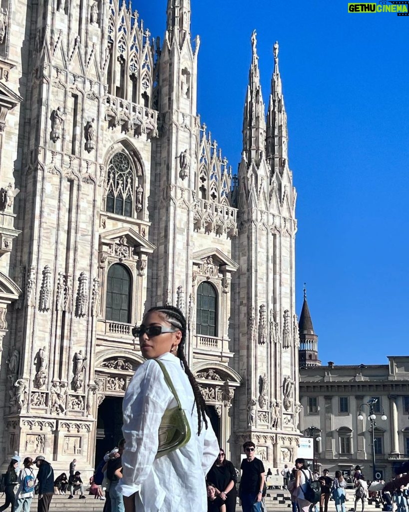 Mina El Hammani Instagram - Hi Milano ♥️ Milan, Italy